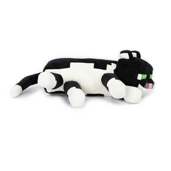 Microsoft Minecraft Tuxedo Cat Plush Pillow 40 cm Soft Stuffed Animal Wayfair